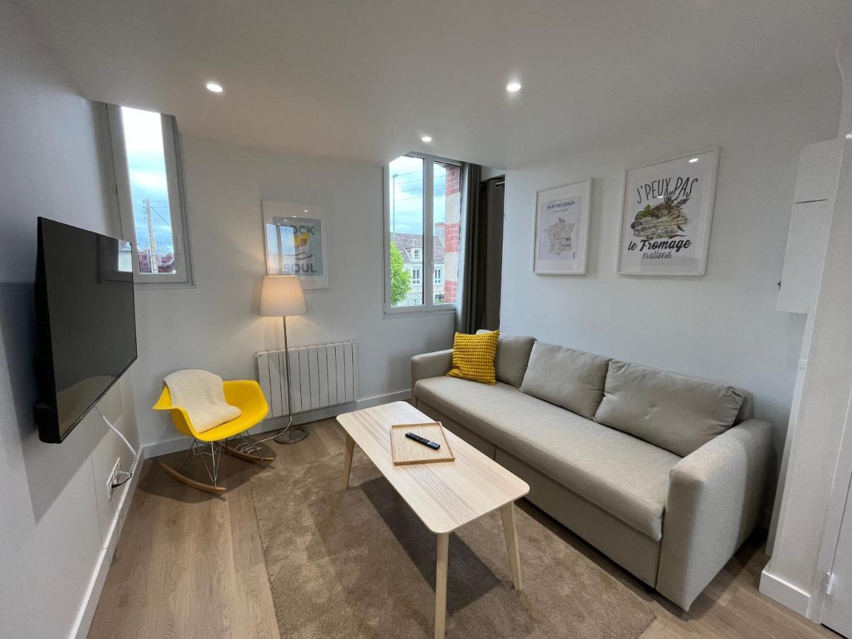 Joli Appartement Chez Dam Caen Dış mekan fotoğraf